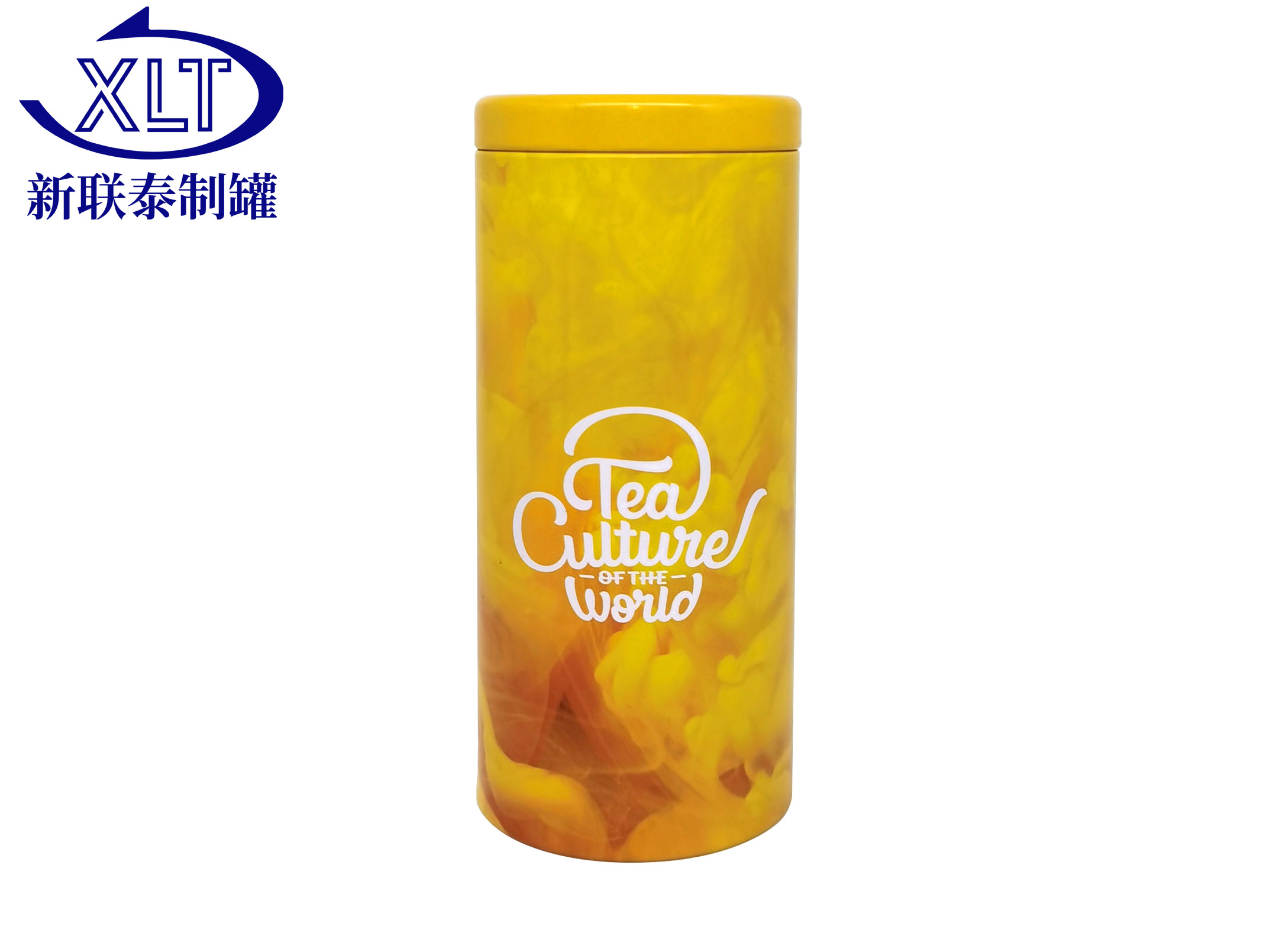 茶葉鐵罐定制-圓罐茶葉包裝
