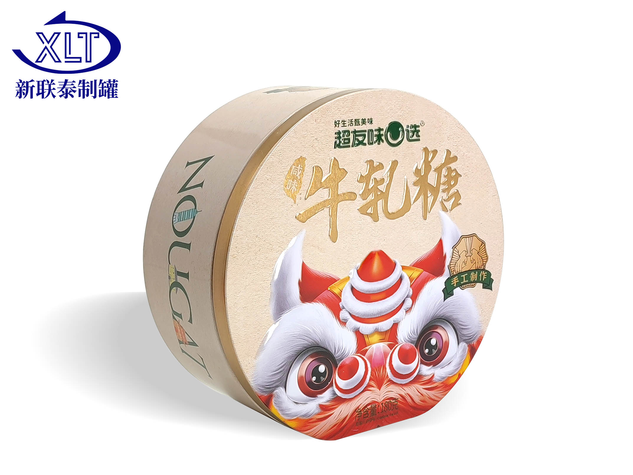 食品包裝-國(guó)風(fēng)糖果鐵罐