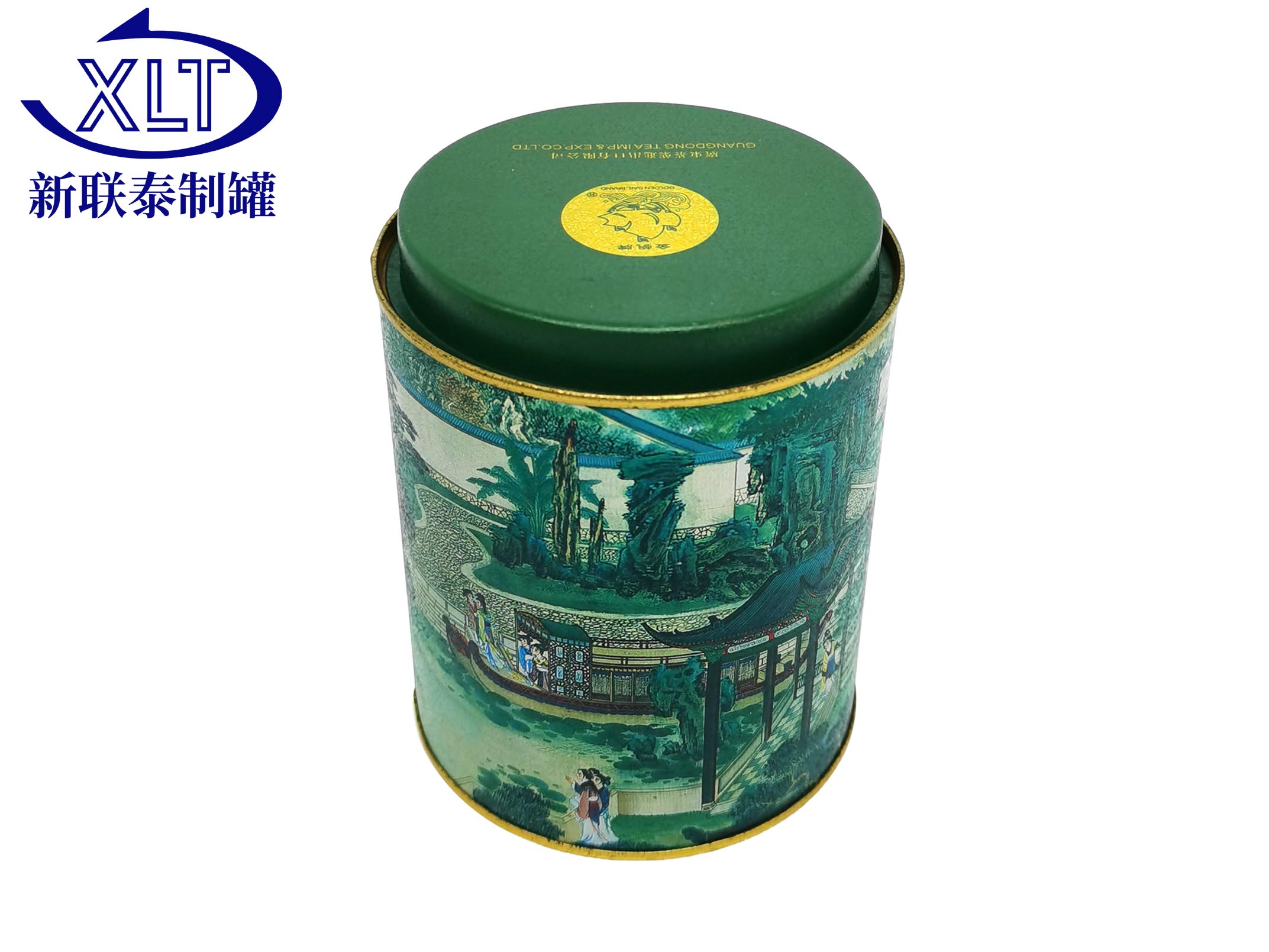 茶葉小鐵罐-凸蓋圓鐵罐定制